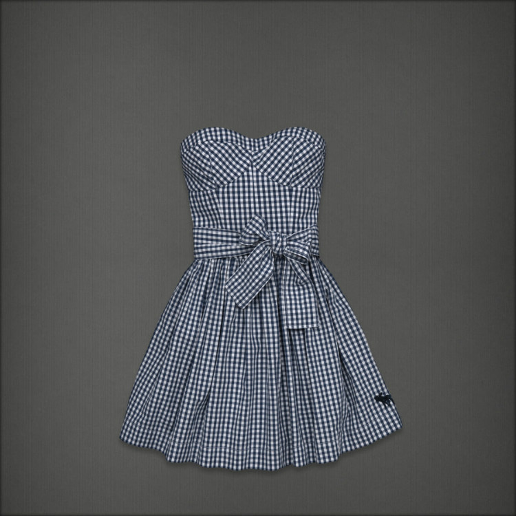 Abercrombie Fitch Mujeres Tejer Patinador Vestido AF8762